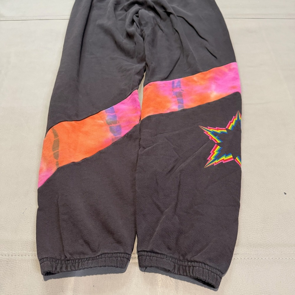 Lauren Moshi Y2K Grunge Sweatpant Women Gray Jogger Thunder Active Preppy-S-5115 - Picture 10 of 11